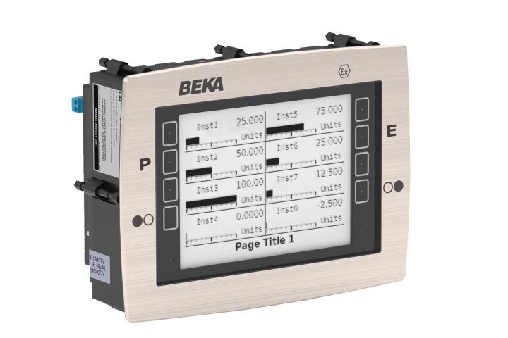 BA489-GL and BA489-PC intrinsically safe Modbus RTU Displays