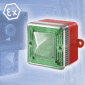 New low cost intrinsically safe flashing beacon operates with sounder