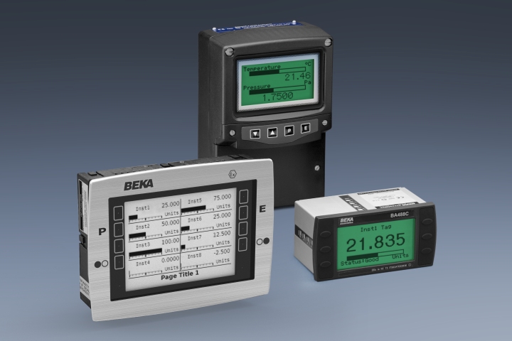 Modbus RTU displays